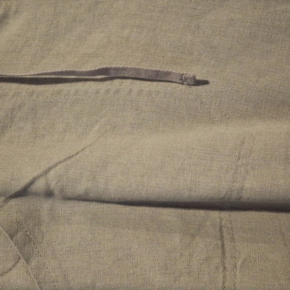 Just living Light Gray Linen Pants - Picture 3 of 9